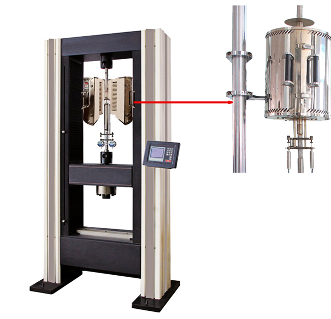 高溫蠕變試驗機(jī)示意圖