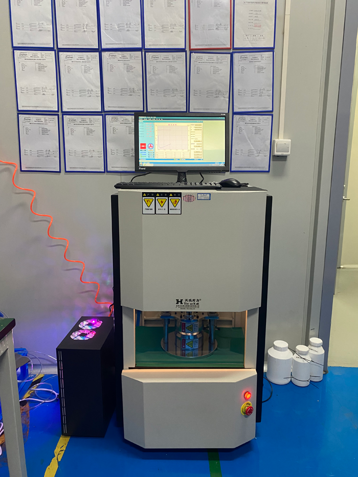橡膠無轉子硫化儀示意圖
